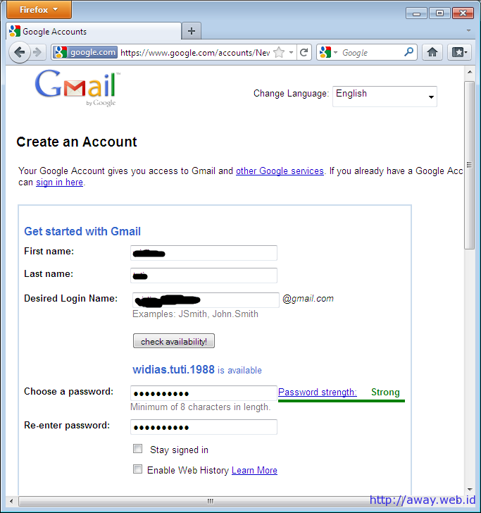 daftar gmail.com
